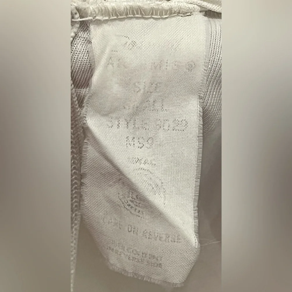 Lot of 3 Vintage Union Made Semi Sheer Slips. - Picture 7 of 10